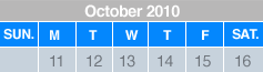 Calend&aacute;rio